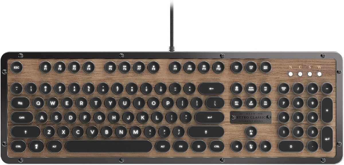 Azio Retro Classic Mechanical Keyboard