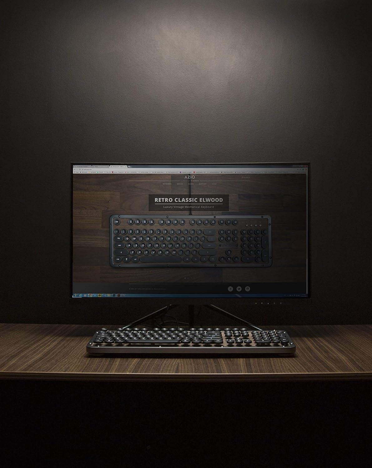 Azio Retro Classic Mechanical Keyboard