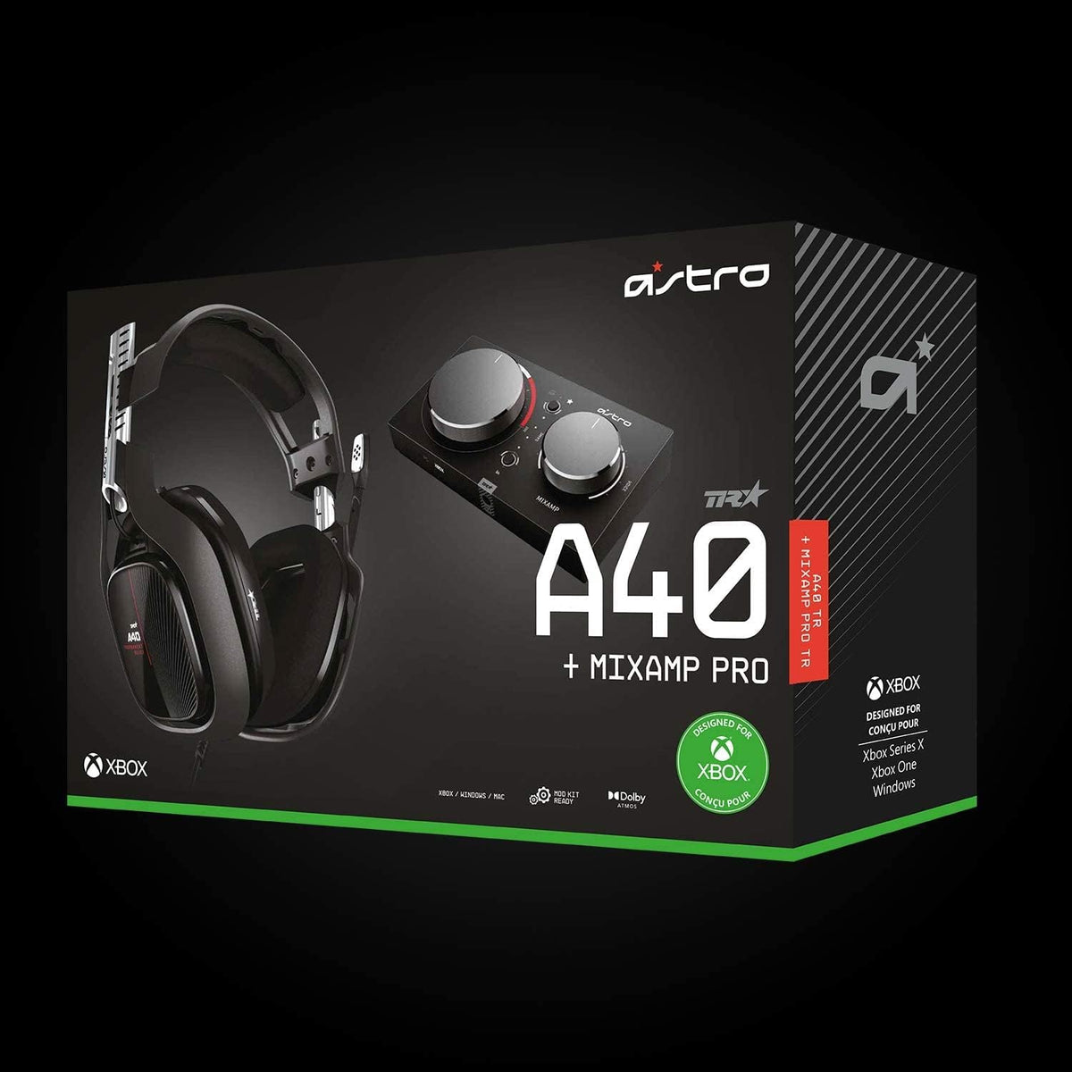 ASTRO A40 TR + MixAmp Pro TR Gaming Headset and Audio Controller for PS