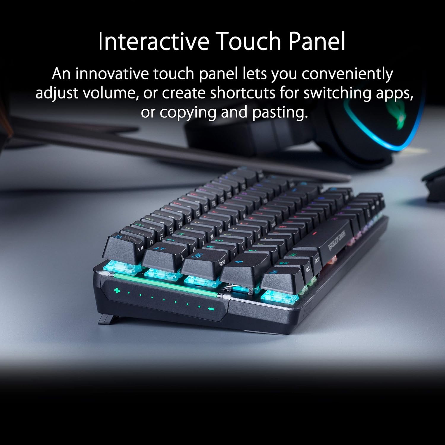 ASUS ROG Falchion 65% Wireless Mechanical Keyboard (Red Switch)