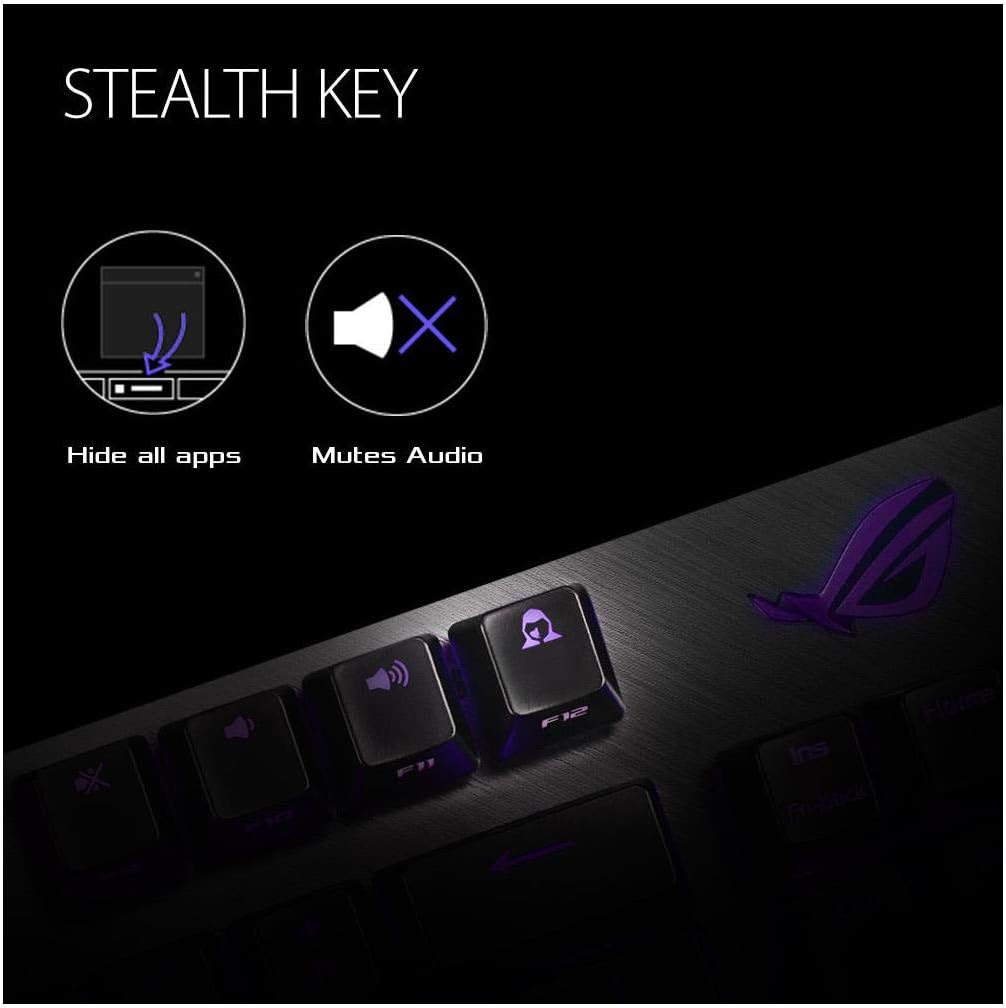 ASUS ROG Strix Scope TKL Mechanical Keyboard (Brown Switch)