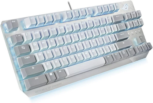 ASUS ROG Strix Scope NX TKL Mechanical Keyboard (Red Switch) - White