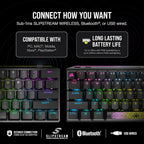 Corsair K70 Pro Mini Wireless Mechanical Keyboard (Red Switch)