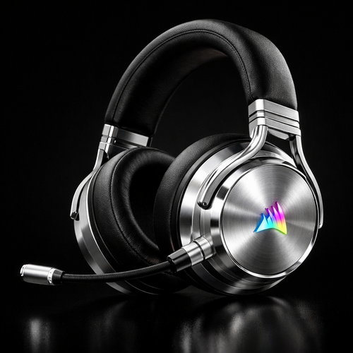 Corsair Virtuoso SE RGB Wireless Gaming Headset - Silver