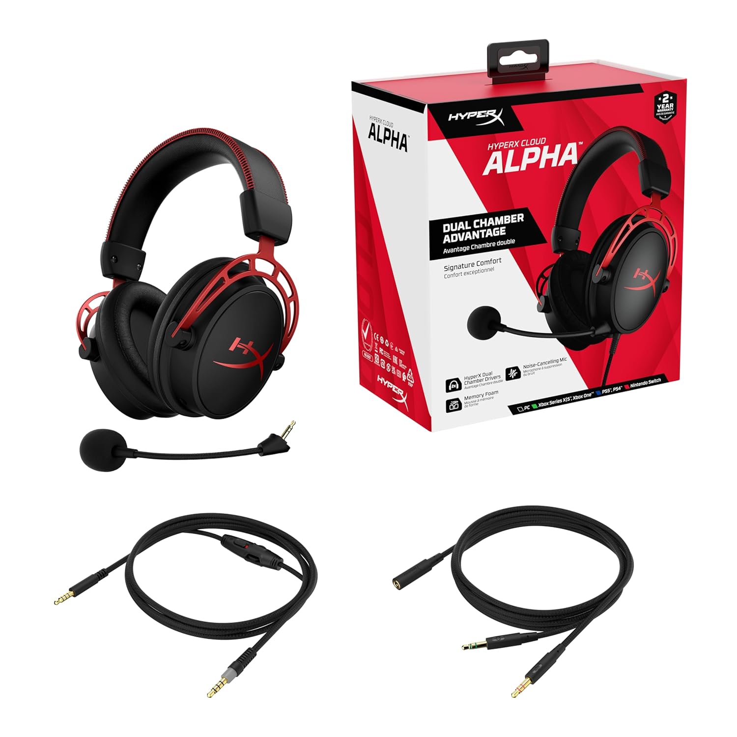 HyperX Cloud Alpha Wired Gaming Headset