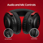 HyperX Cloud 3 Wireless Gaming Headset - Red
