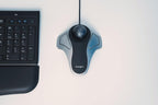 Kensington Orbit Optical Ergonomic Trackball Mouse - Grey