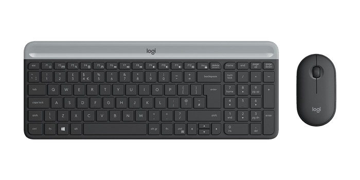 Logitech Slim Combo Wireless Keyboard and Mouse Combo