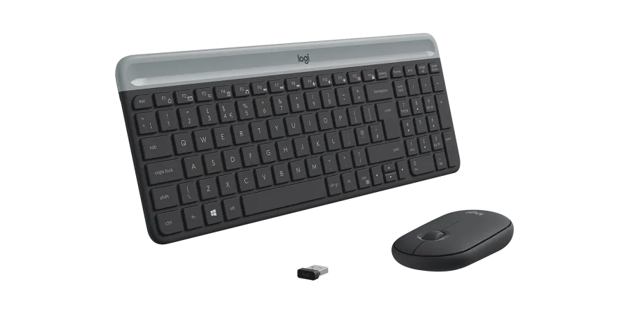 Logitech Slim Combo Wireless Keyboard and Mouse Combo