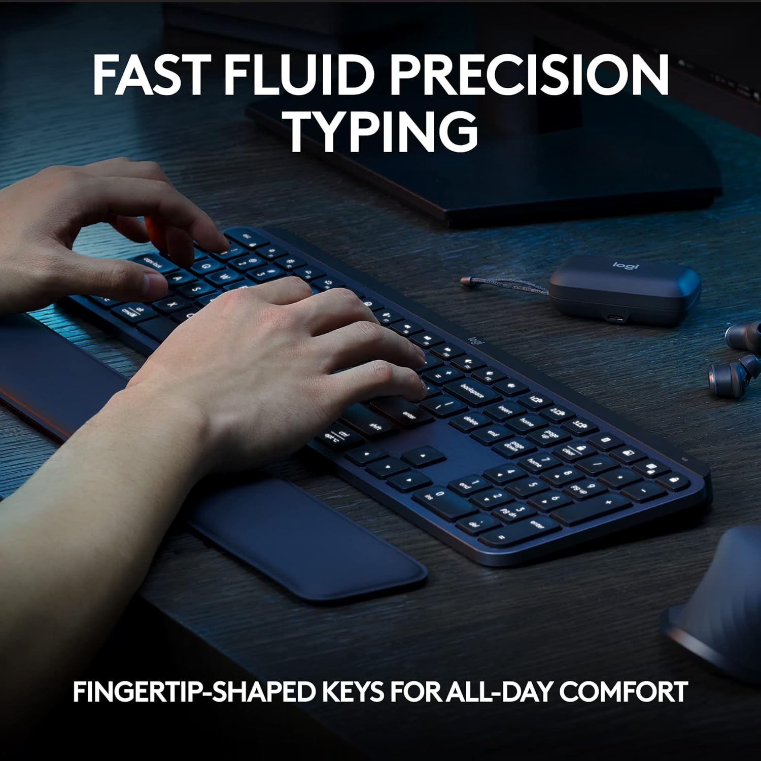 Logitech MX Keys S Wireless Full-Size Keyboard