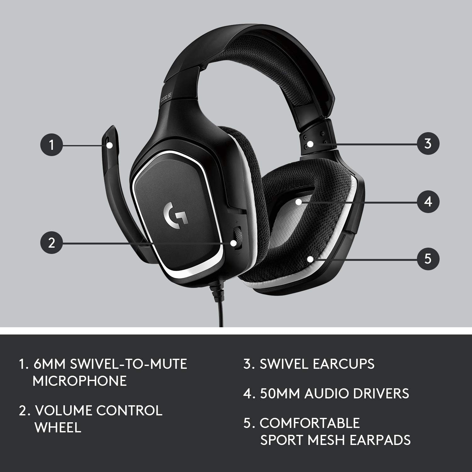 Logitech G332 SE Wired Gaming Headset