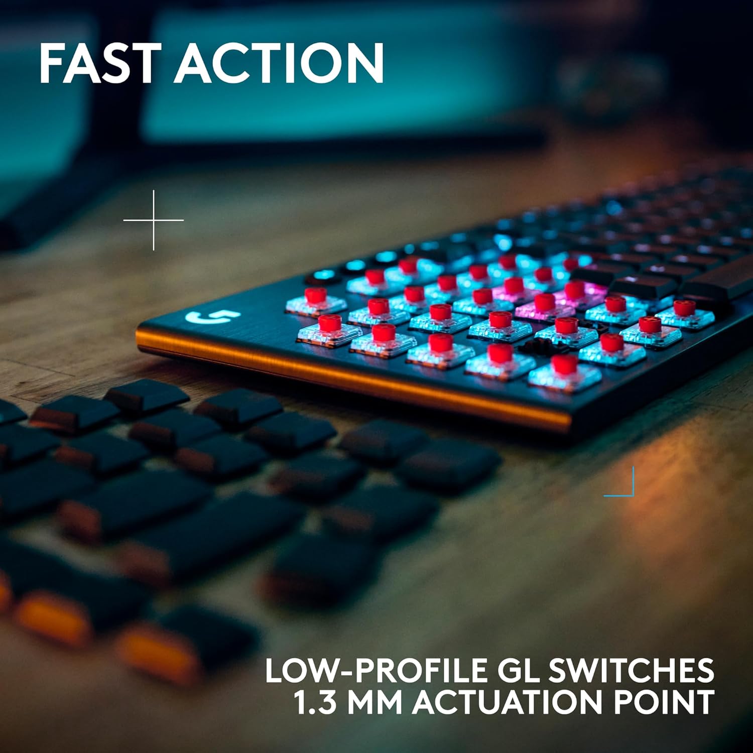Logitech G915 Wireless Mechanical Gaming Keyboard - Brown Switch