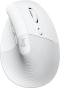 Logitech Lift Wireless Vertical Ergonomic Mouse - White