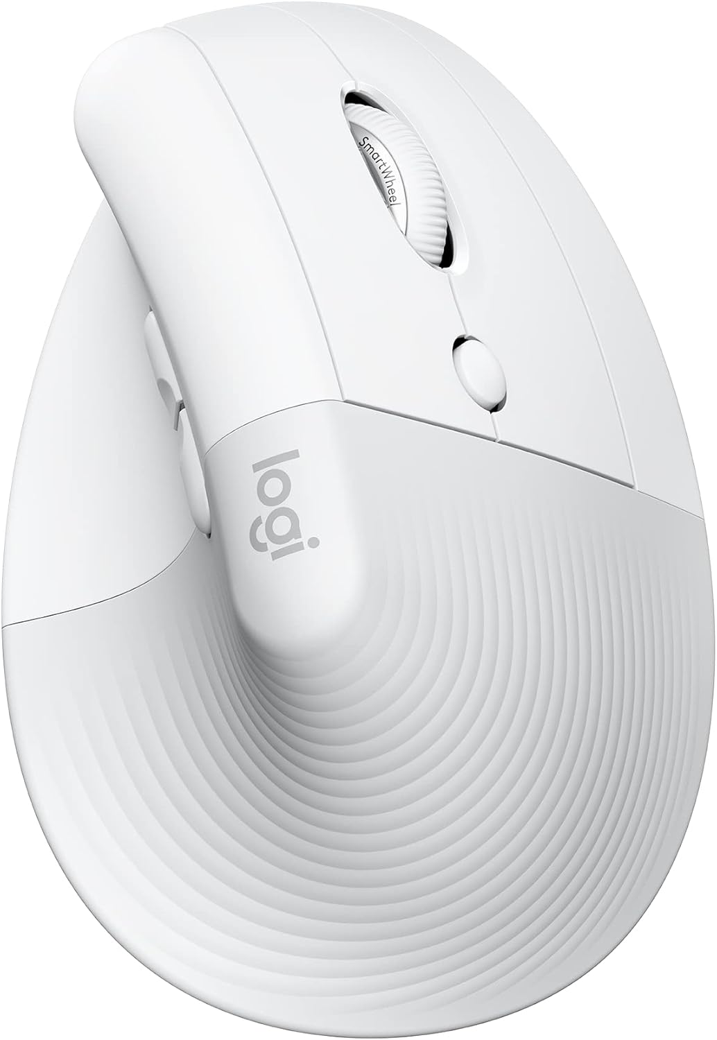 Logitech Lift Wireless Vertical Ergonomic Mouse - White