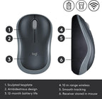 Logitech M185 Wireless Mouse