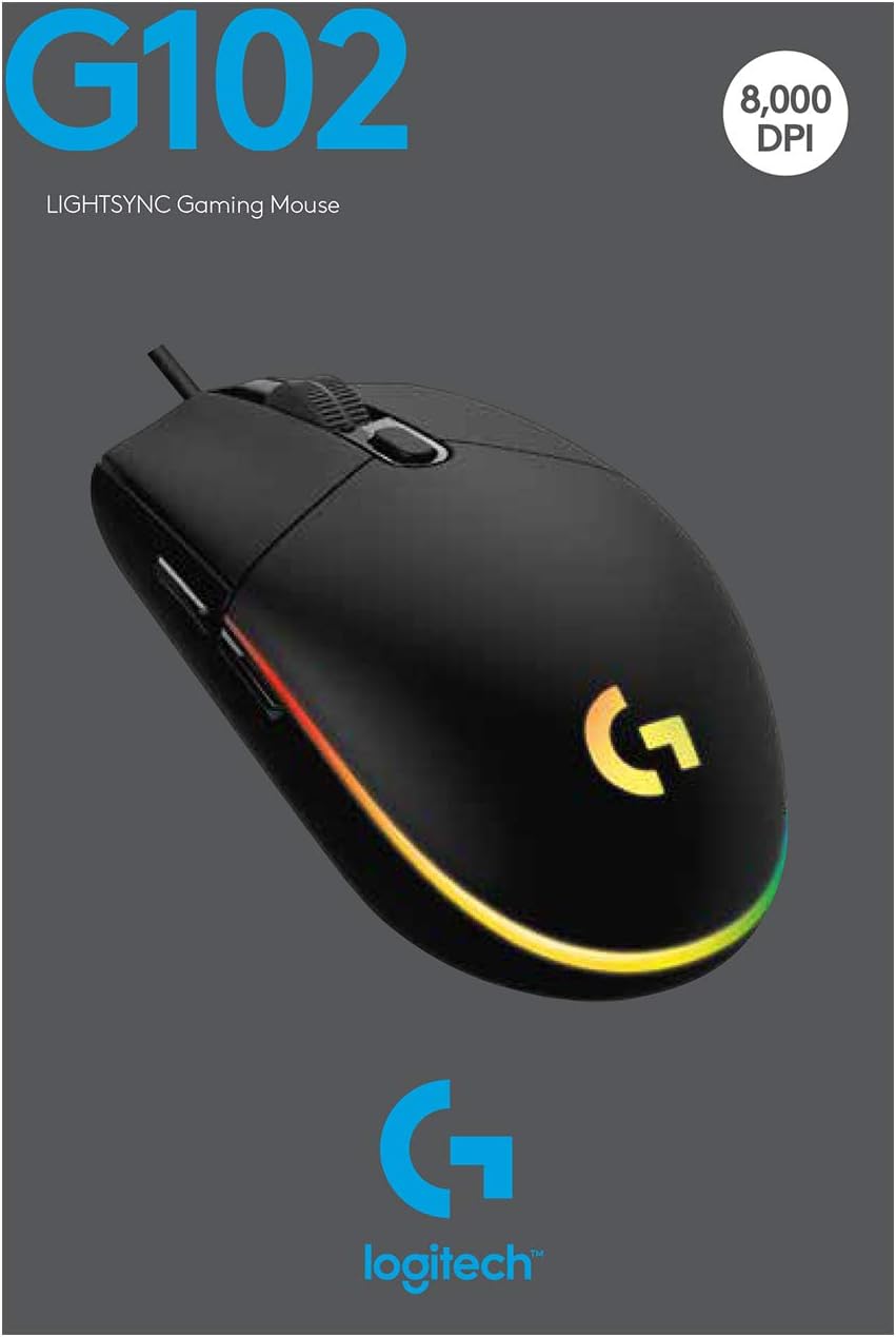 Logitech G102 RGB Gaming Mouse