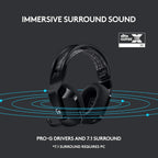Logitech G733 Wireless Gaming Headset