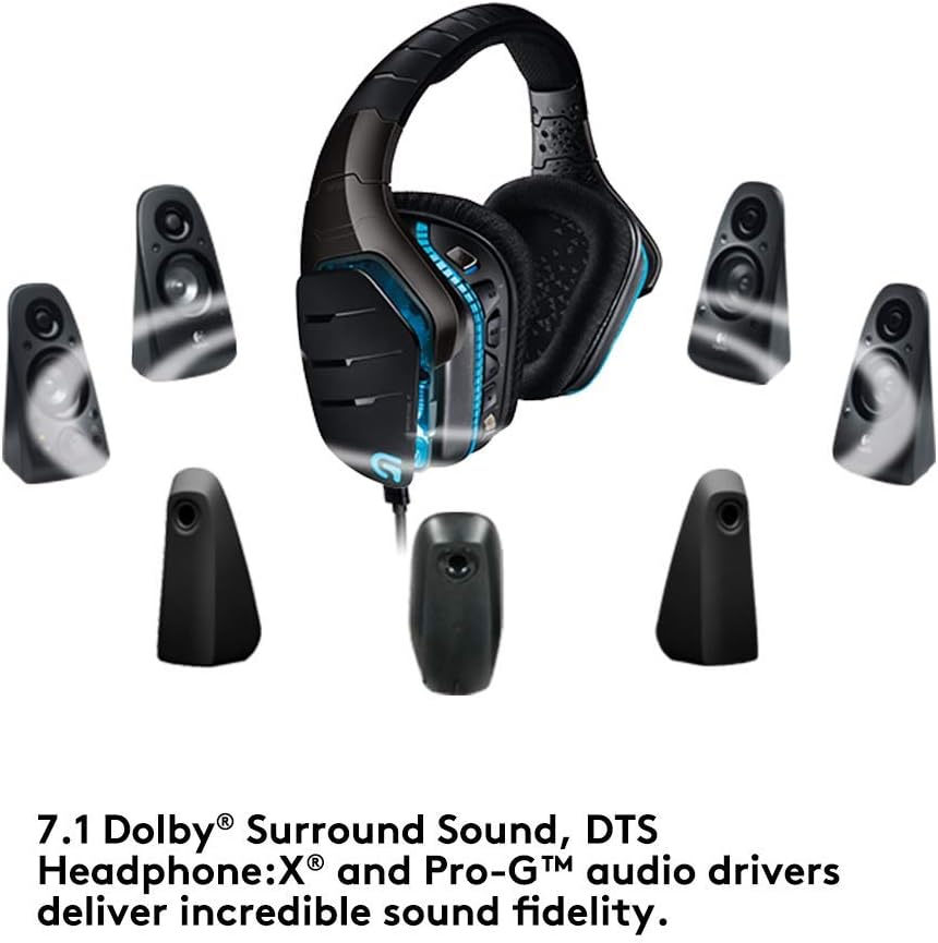 Logitech G933 Artemis Spectrum Wireless Gaming Headset