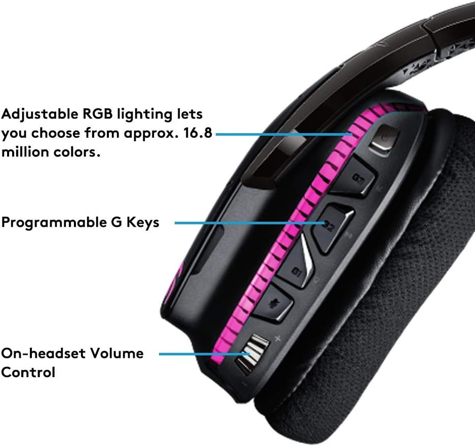 Logitech G933 Artemis Spectrum Wireless Gaming Headset