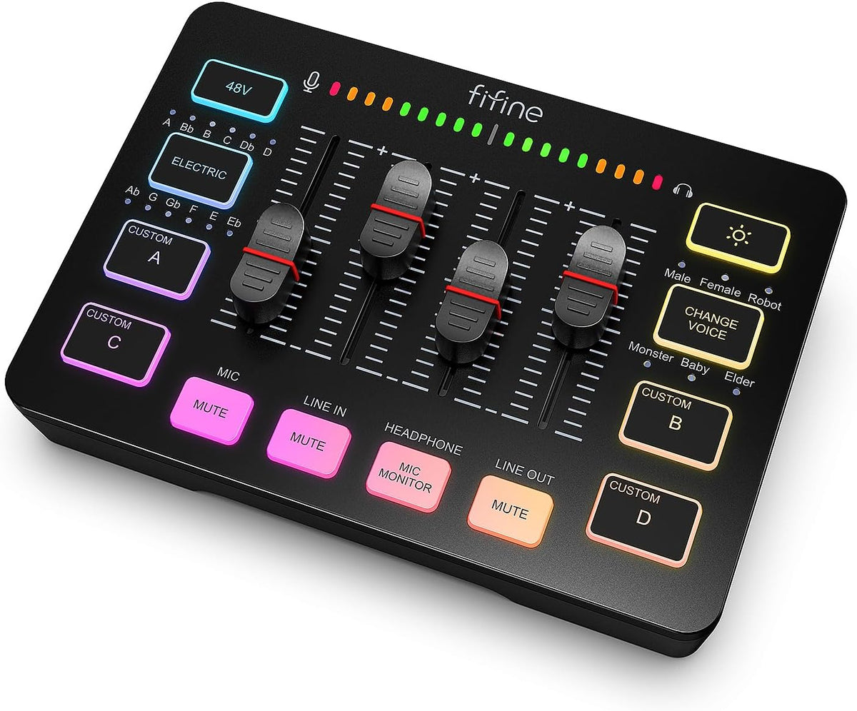 Fifine Ampligame Gaming Mixer