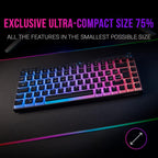 Mars Gaming MKCLOUD P 75% RGB Gaming Keyboard