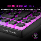 Mars Gaming MKCloud Wireless Mechanical Keyboard (Red Switch)
