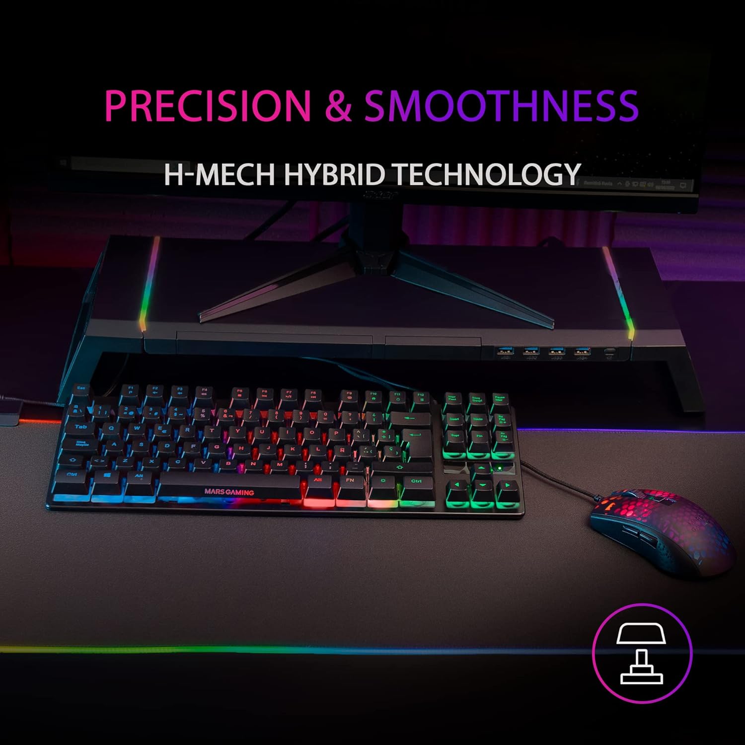 Mars Gaming MK02W TKL Mechanical Keyboard