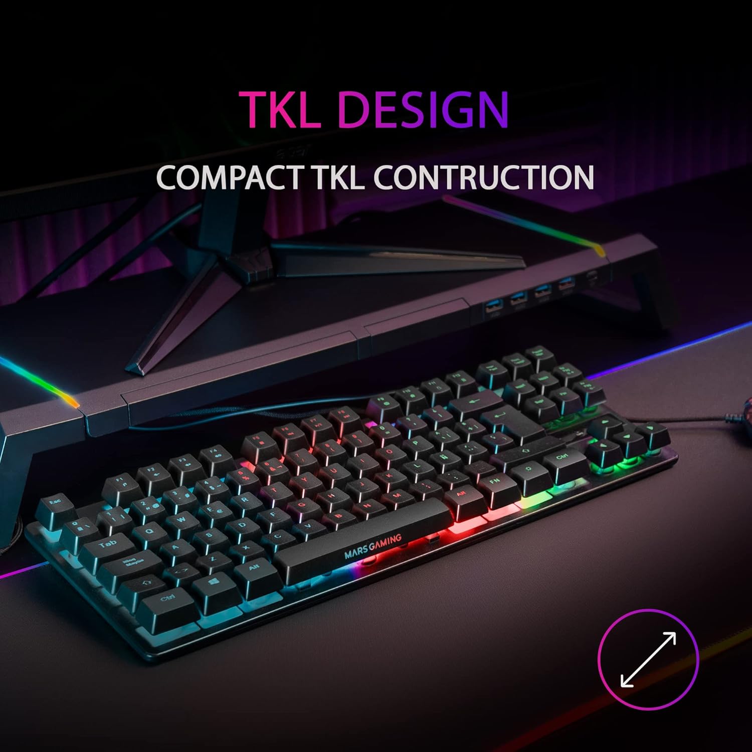 Mars Gaming MK02W TKL Mechanical Keyboard