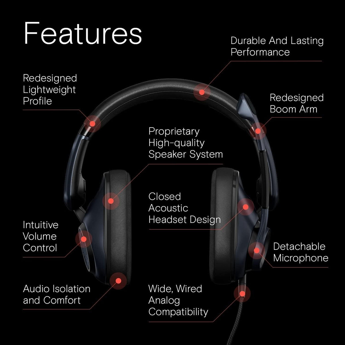 EPOS H6 Pro Wired Gaming Headset