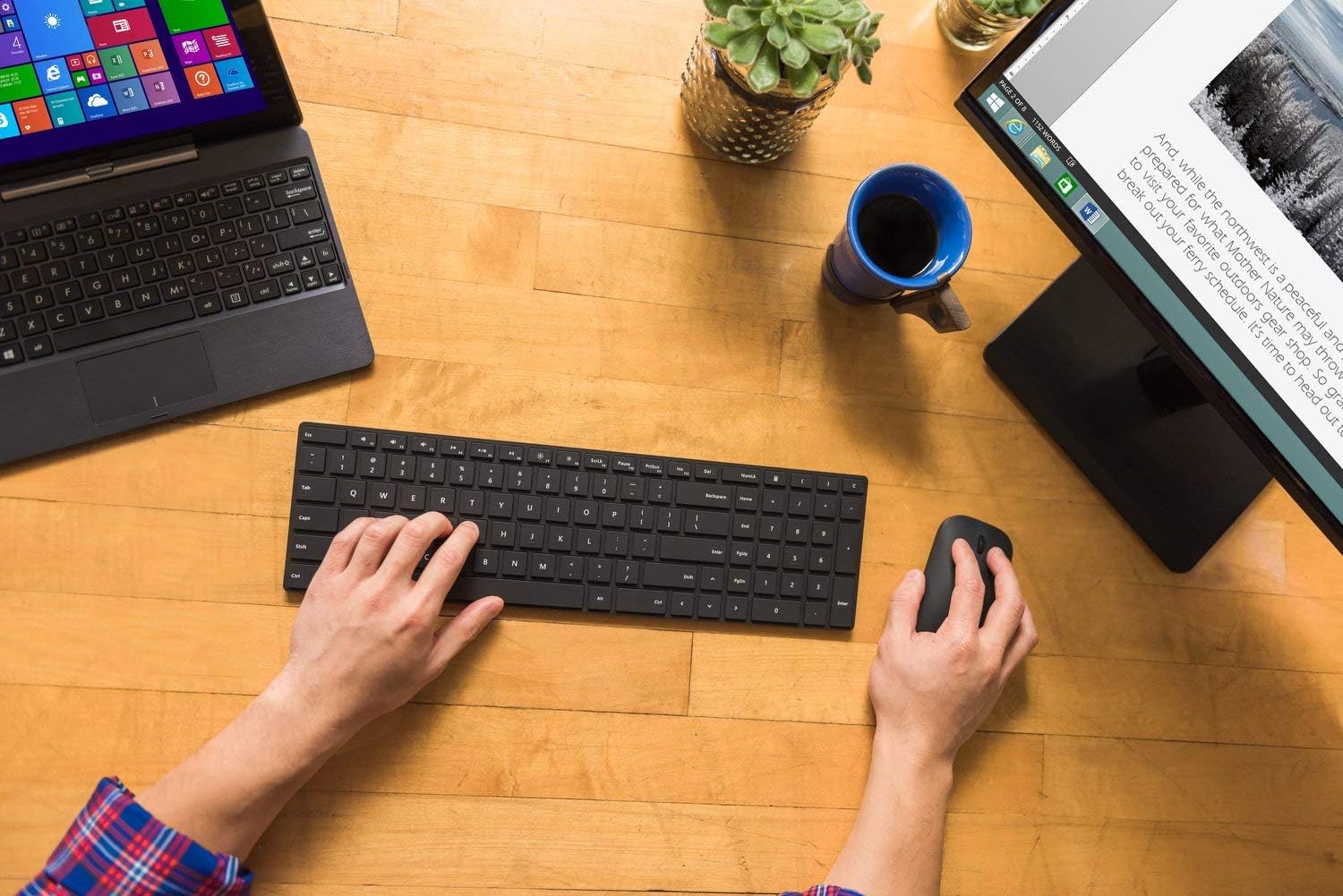 Microsoft Designer Bluetooth Wireless Desktop Keyboard and mouse for business