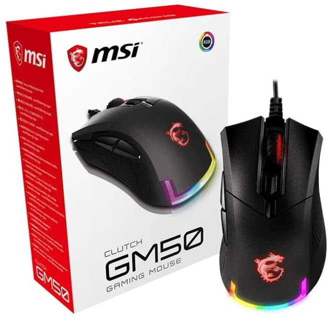 MSI Clutch GM50 RGB Gaming Mouse