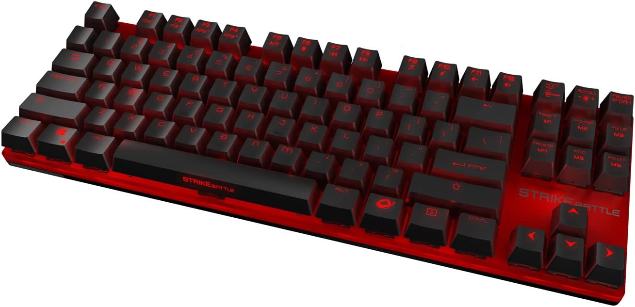Ozone Battle Royale RGB TKL Mechanical Gaming Keyboard (Red Switch)
