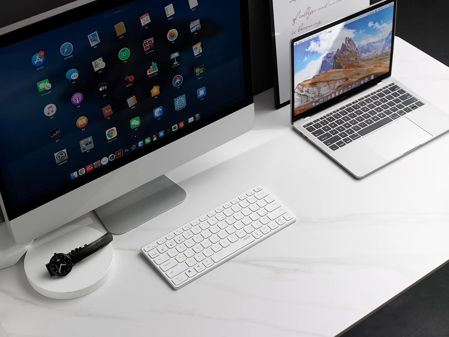 Rapoo E9600M Wireless Multimedia Keyboard