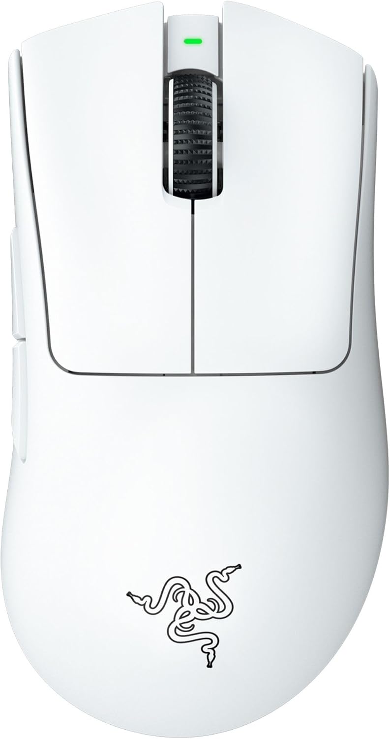 Razer DeathAdder V3 Pro Wireless Gaming Mouse- White