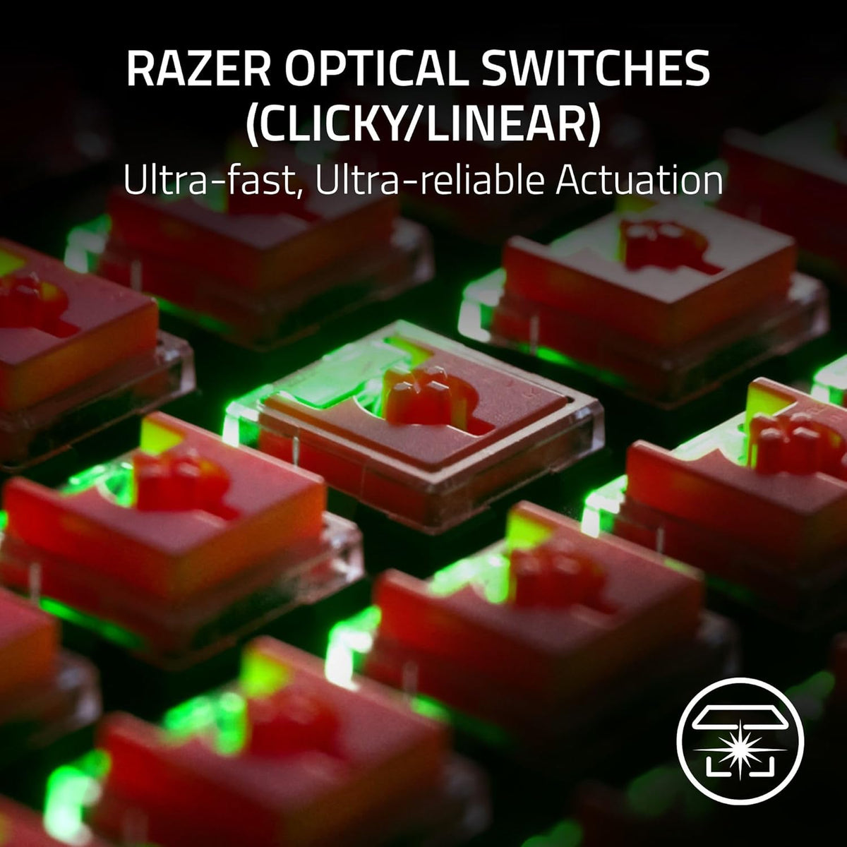 Razer DeathStalker V2 Pro Wireless Mechanical Keyboard (Red Switch)