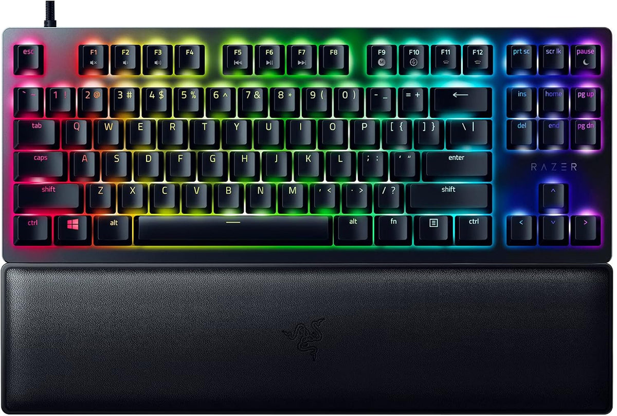 Razer Huntsman V2 TKL Mechanical Keyboard - Red Switch opto-mechanical