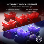 Razer Huntsman V2 TKL Mechanical Keyboard - Red Switch opto-mechanical