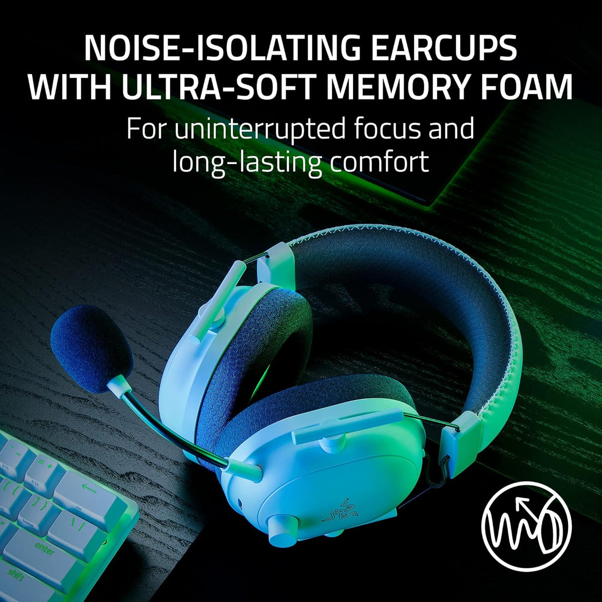 Razer BlackShark V2 Pro Wireless Gaming Headset - White
