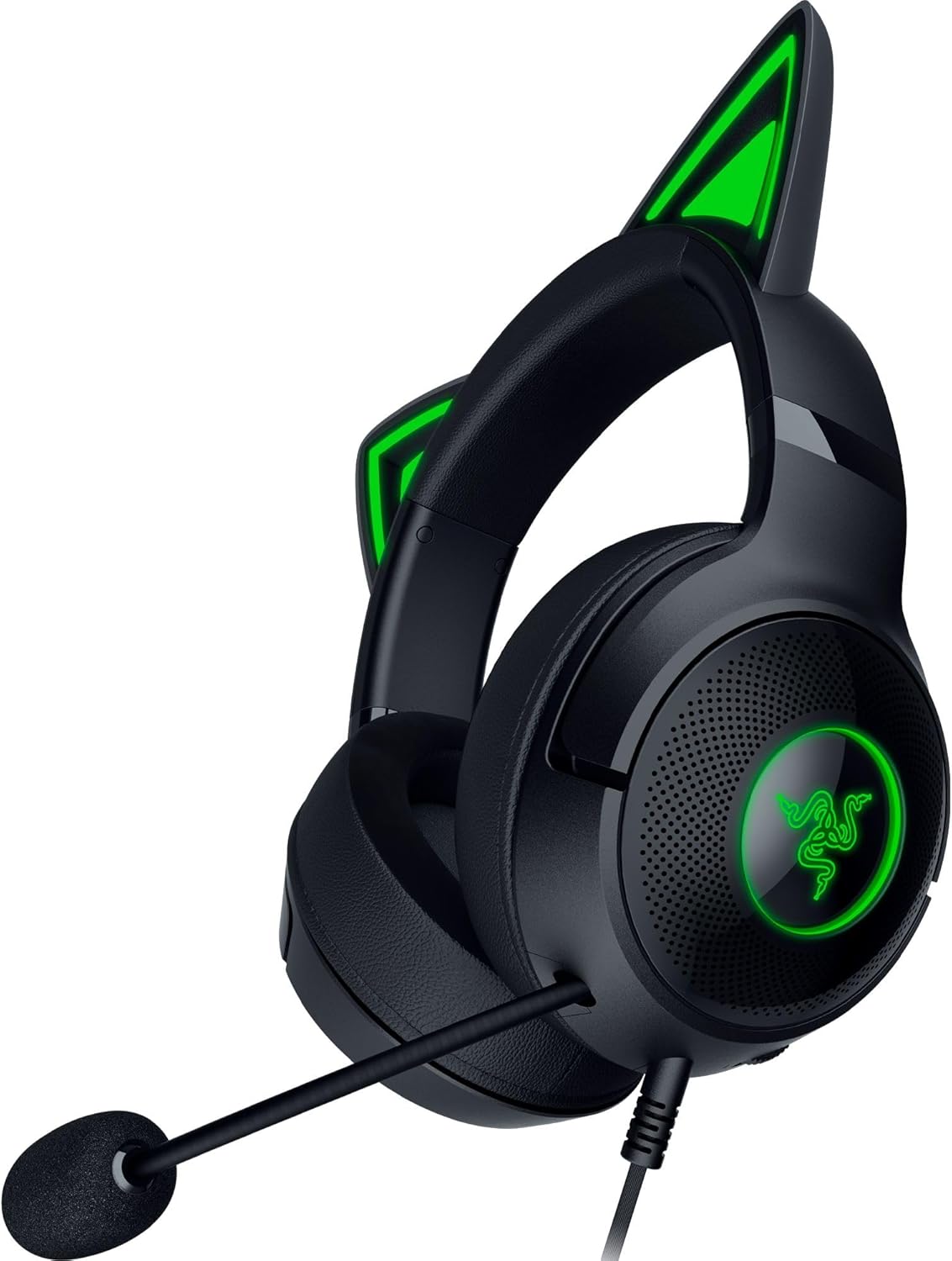 Razer Kraken Kitty Edition Wired Gaming Headset- Black