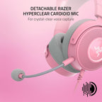 Razer Kraken Kitty Edition Wired Gaming Headset - Pink