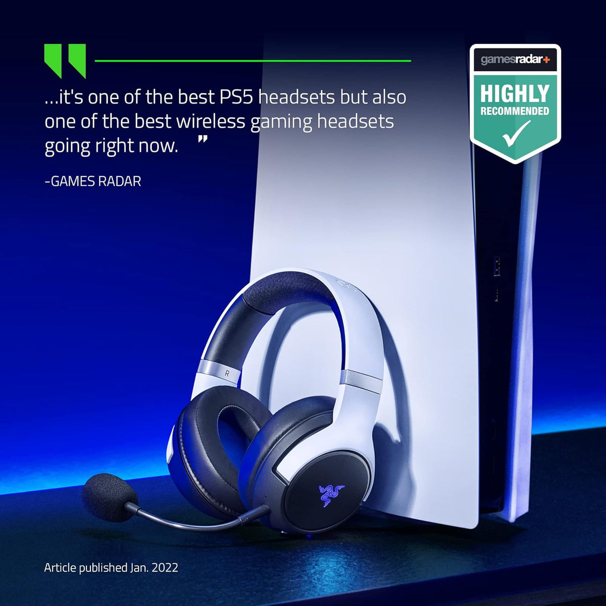Razer Kaira Pro Wireless Gaming Headset for PlayStation