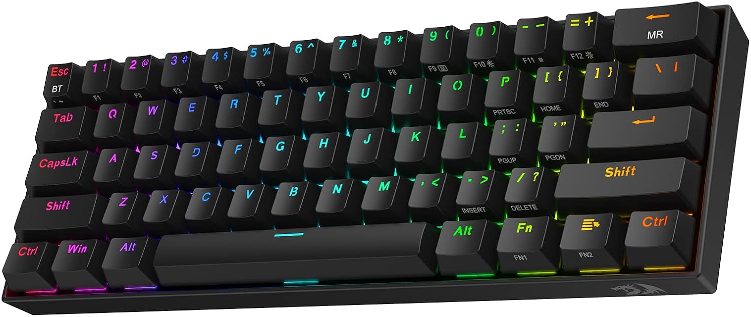 Redragon Dragonic V5.0 RGB Mechanical Gaming Keyboard (Brown Switch)