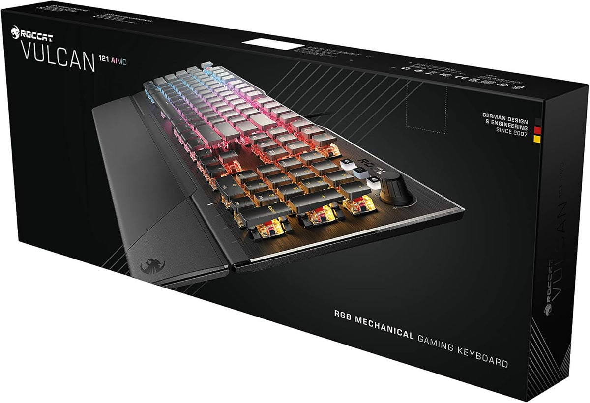 ROCCAT Vulcan 121 AIMO Mechanical Keyboard (Red Switch)