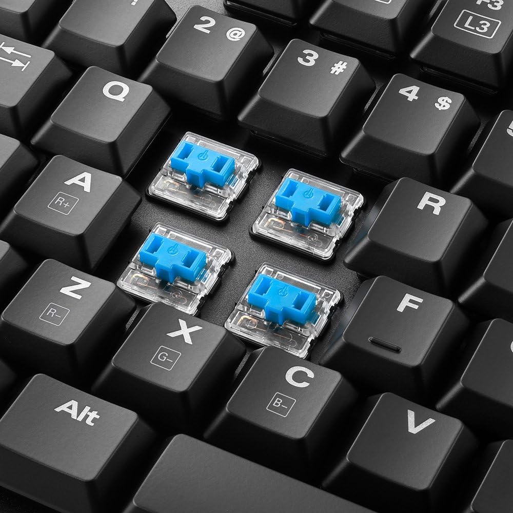 Sharkoon PureWriter Full Mechanical Keyboard (Blue Switch)