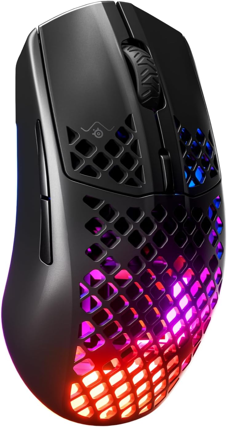 SteelSeries Aerox 3 Wireless Gaming Mouse - Black