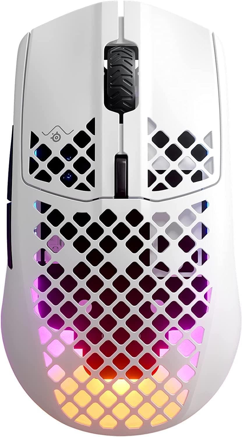 SteelSeries Aerox 3 Wireless Gaming Mouse- White