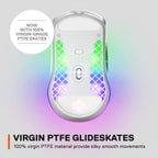 SteelSeries Aerox 3 Wireless Gaming Mouse- White