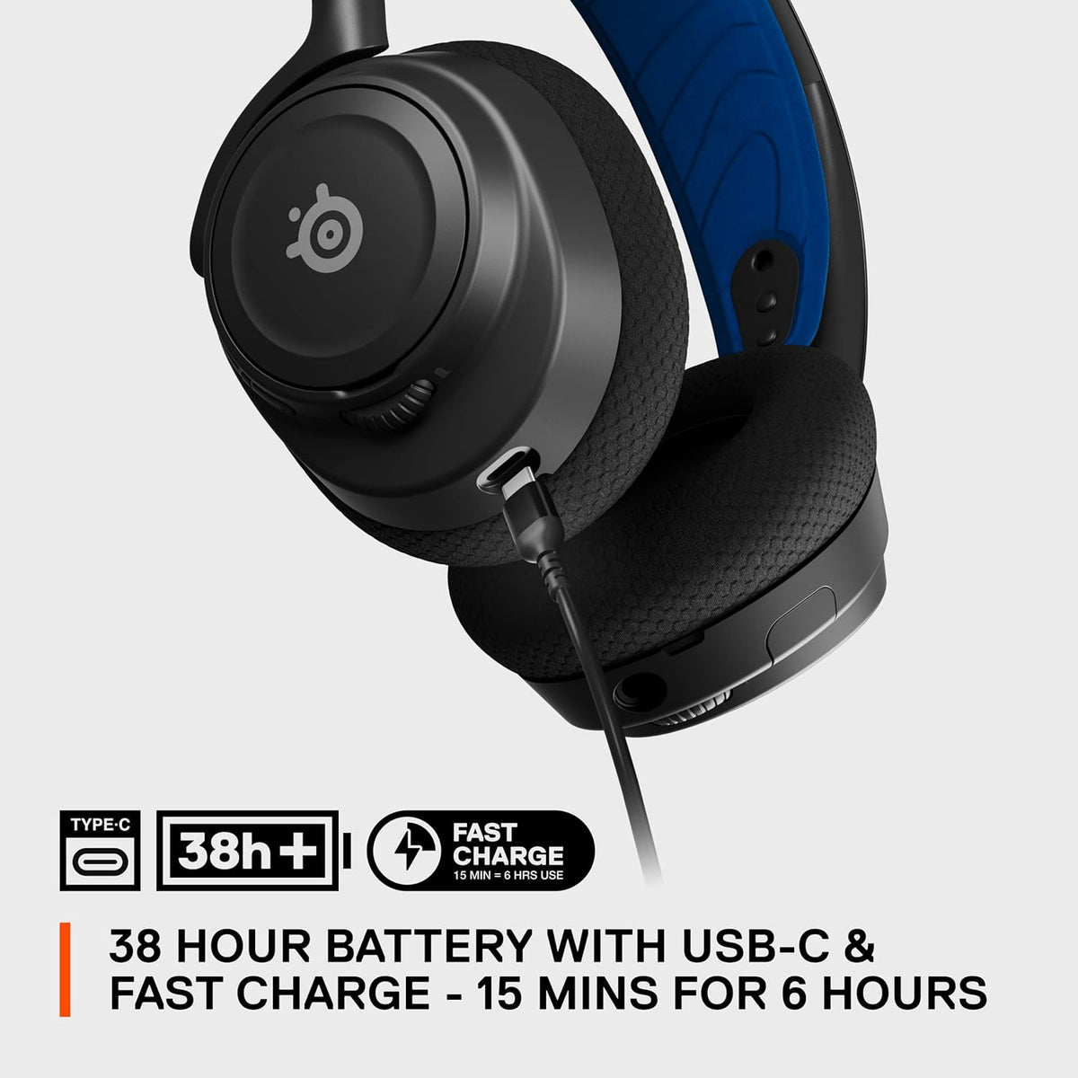 SteelSeries Arctis Nova 7P Wireless Gaming Headset - Black
