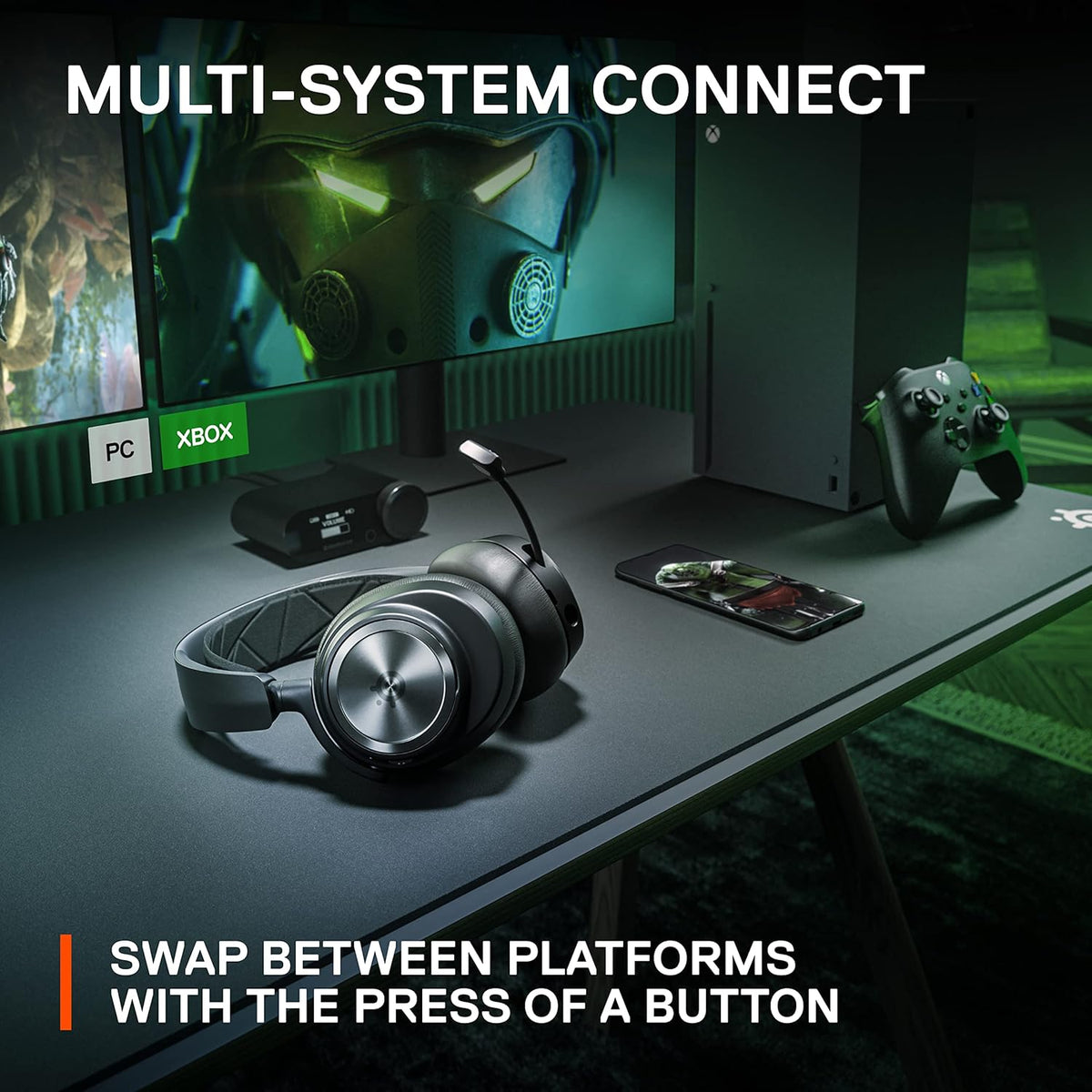 SteelSeries Arctis Nova Pro Wireless Gaming Headset for Xbox - Black