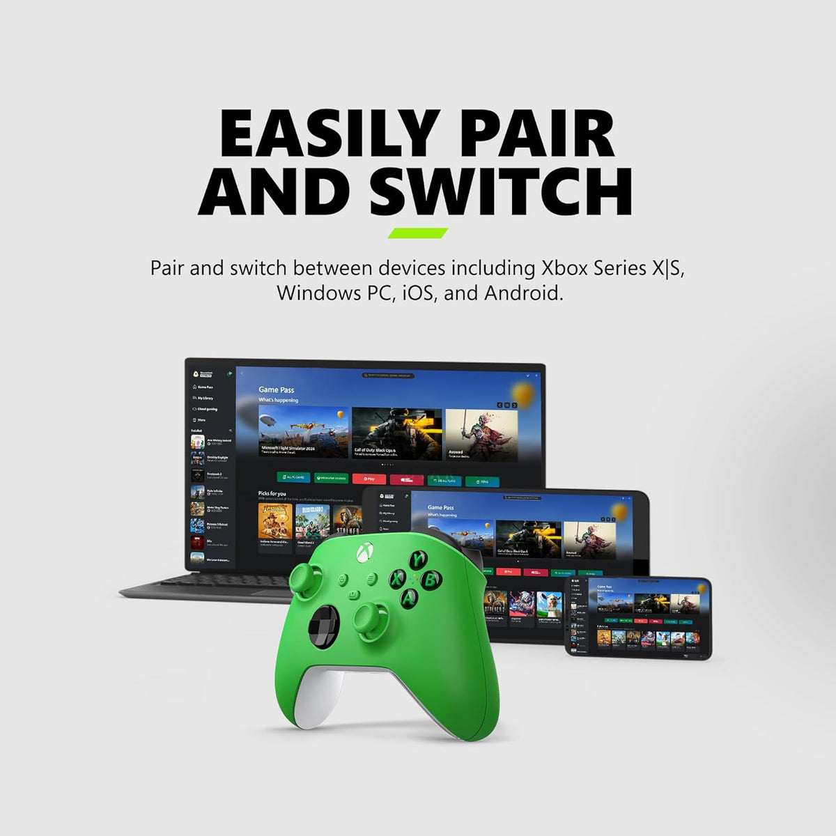 Xbox Series X Wireless Gaming Controller- Green